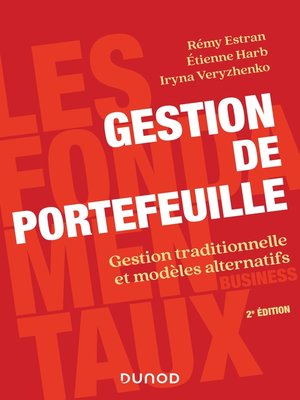 cover image of Gestion de portefeuille--2e éd.